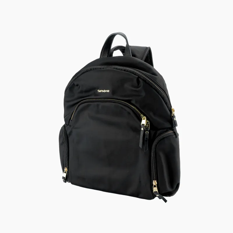 SAMSONITE Fabric Laptop Backpack Medium Size Women's Black-1