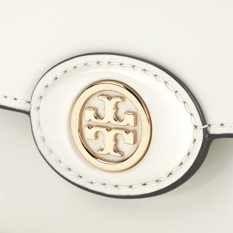 TORY BURCH Robinson Spazzolato E/W Shoulder Bag Shea Butter-4