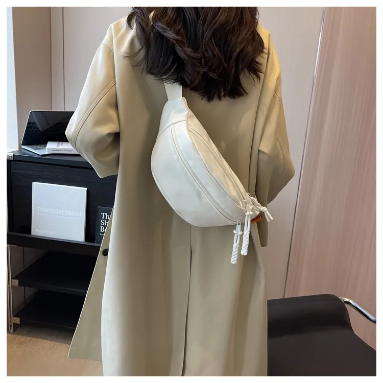 H YXIANG Canvas Bag Sling Bag Unisex Multicolor-2