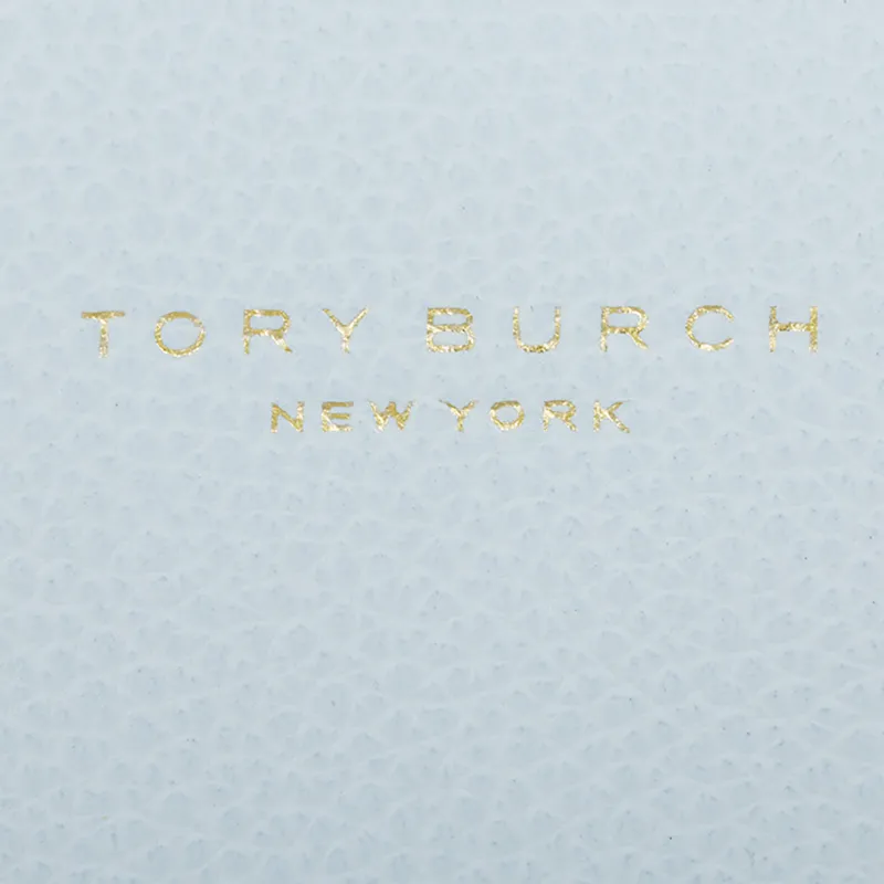 TORY BURCH Perry Leather Tote Bag, Shopping Bag, Shoulder Bag, Handbag Regular Women's Ice Blue-4