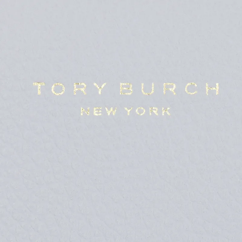 TORY BURCH Perry Calfskin Tote Bag, Shopping Bag, Shoulder Bag, Handbag Regular Women's Green Purple Gray-4
