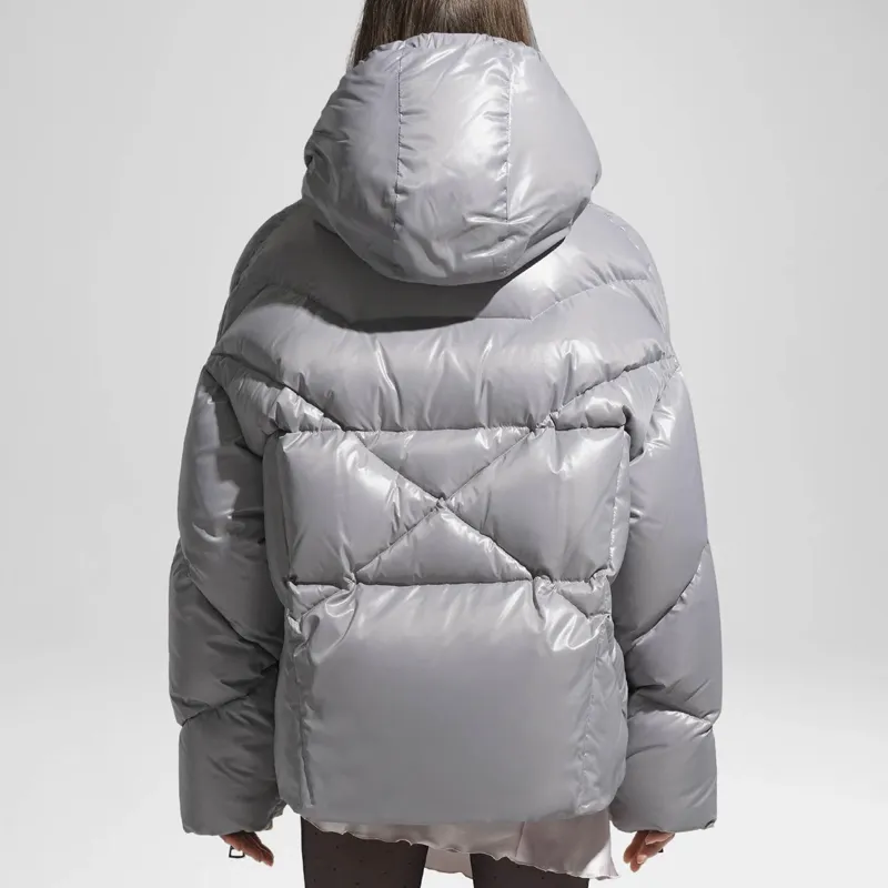 KHRISJOY Khris Shiny Puffer Jacket-3
