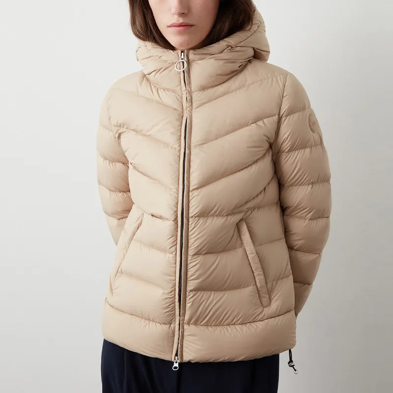 Colmar Logo patch Hooded Puffer Jacket-4
