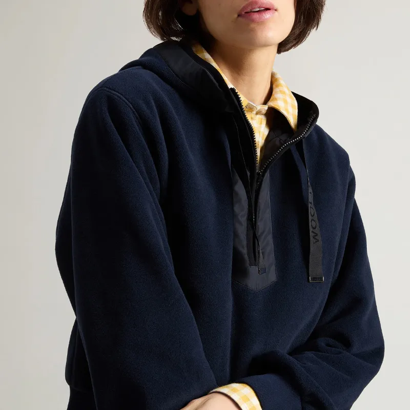 WOOLRICH Fleece Hoodie-4