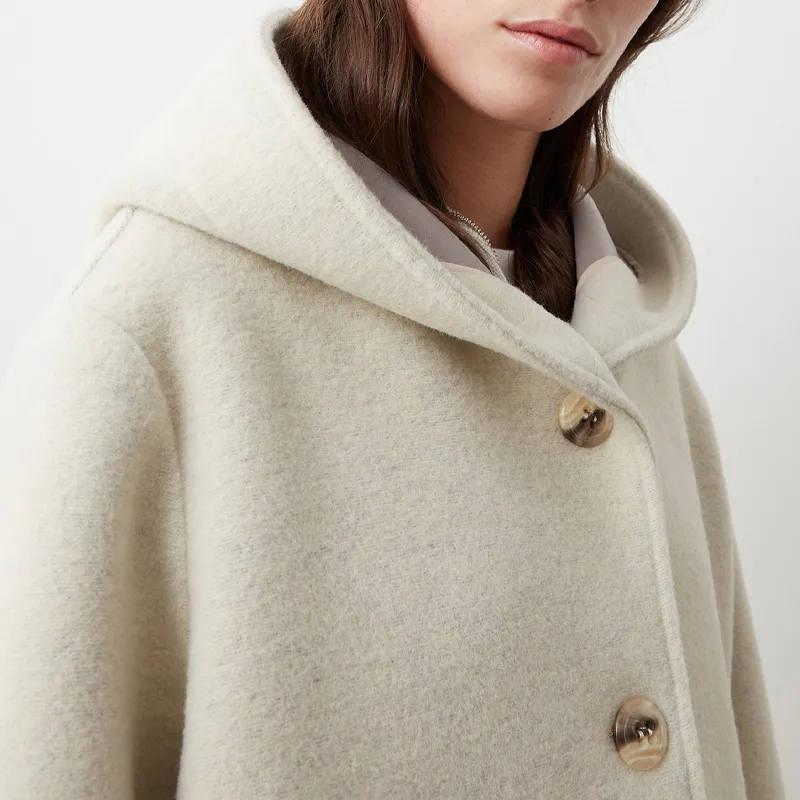 COLMAR FW24 Coat Women's Fragrant White-5