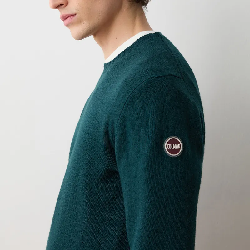 COLMAR FW24 Sweater Men's Bottle Green-5