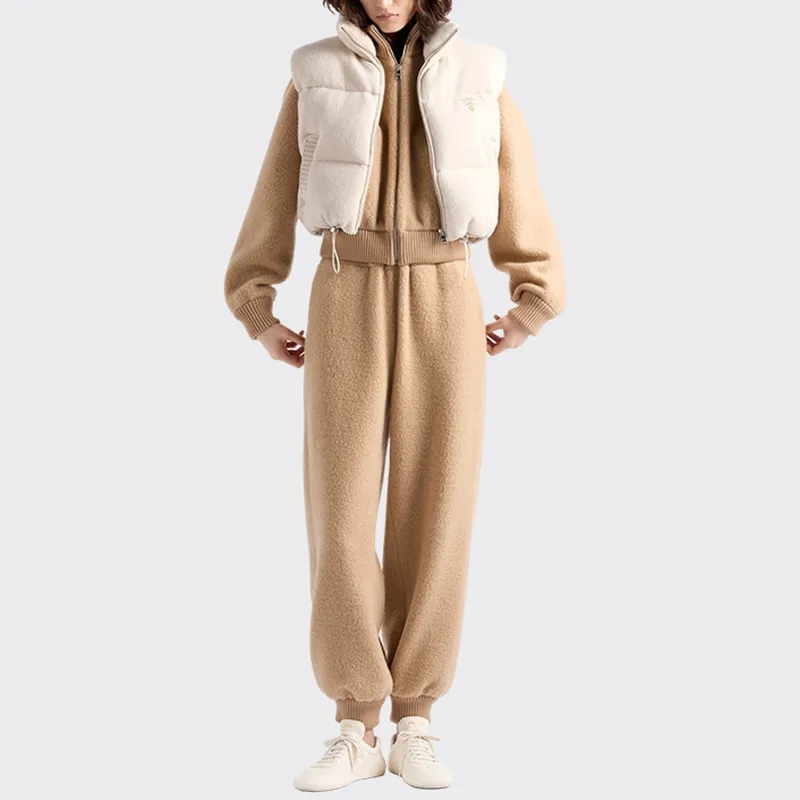PRADA Fleece Cotton Jacket-1
