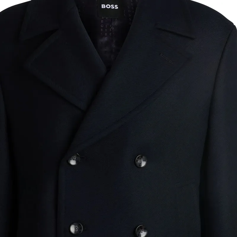 HUGO BOSS Double breasted Coat-5