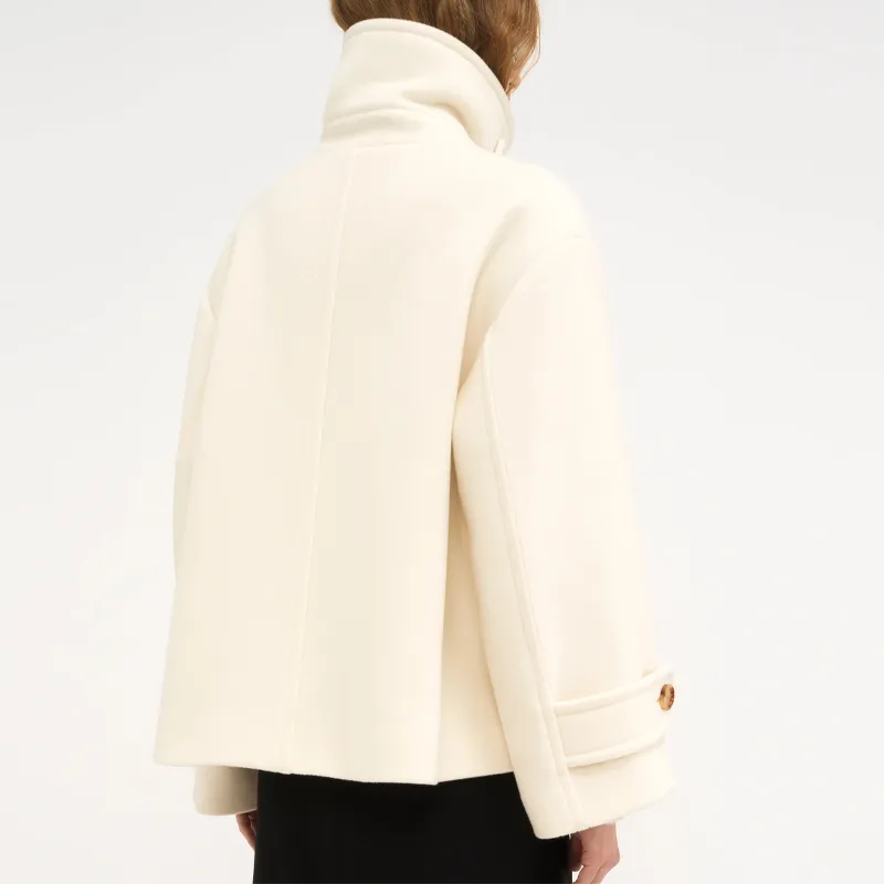 Chloé Double Breasted Long Sleeved Coat-2
