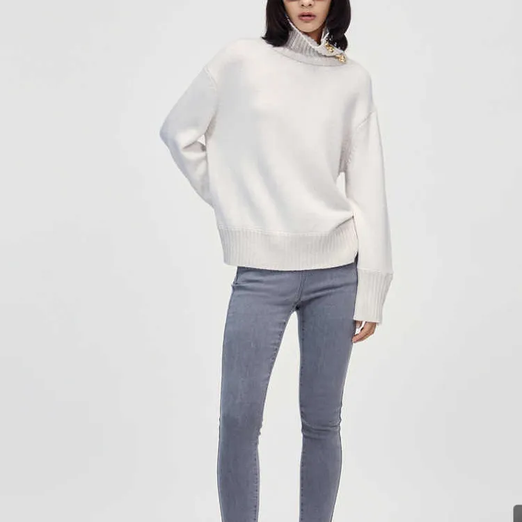 KARL LAGERFELD FW22 Sweater Women's White-1