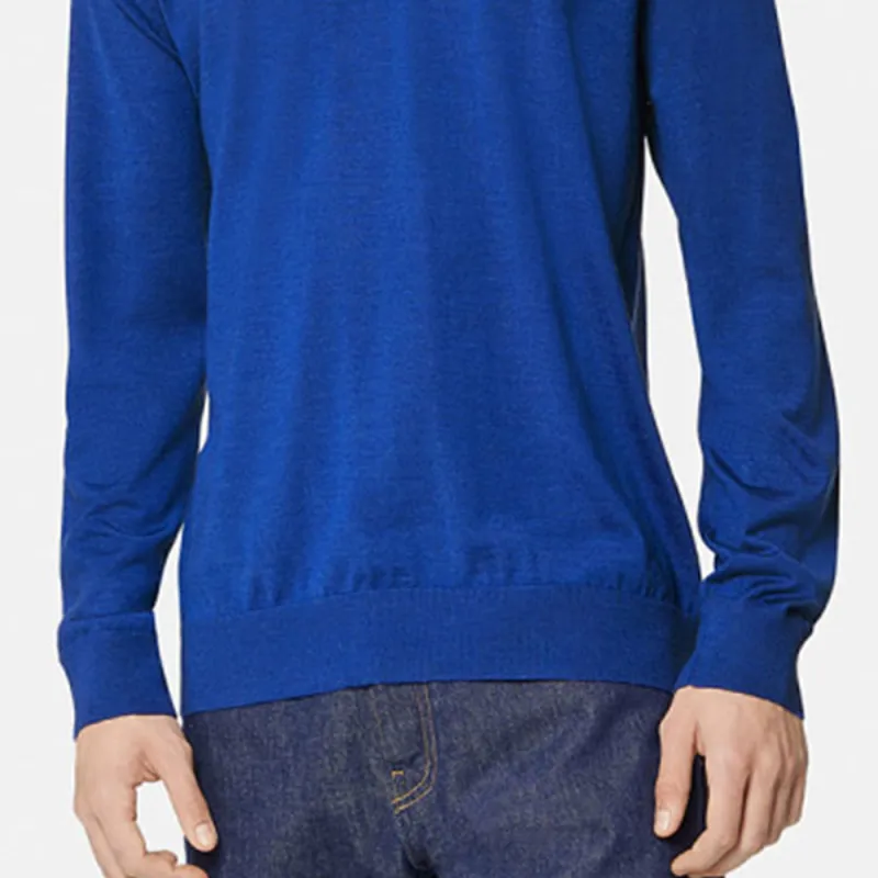 VERSACE Sweatshirts Men Blue-5