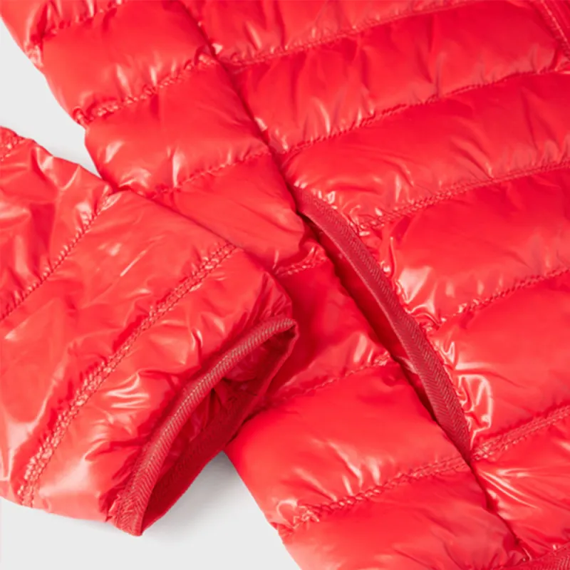 EMPORIO ARMANI EA7 Down Jacket Men's Red-5