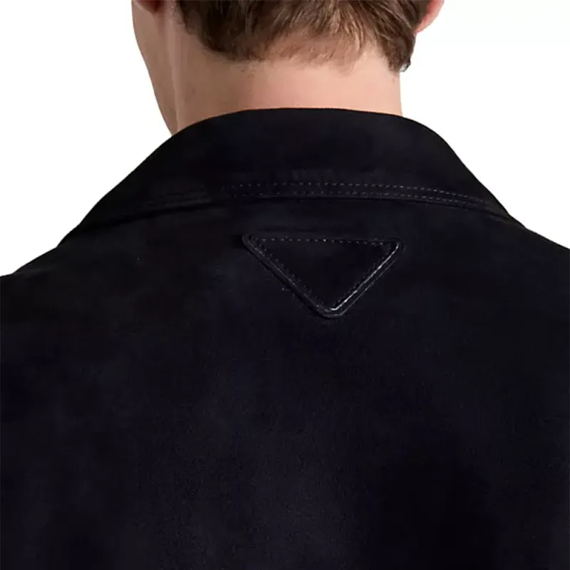 PRADA SS24 Jackets Coats Unisex Marine Blue-6