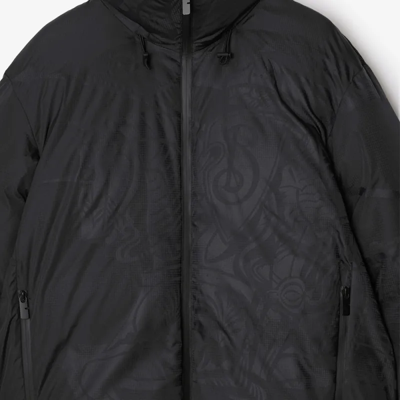 Burberry Ekd Oversized Fit Puffer Jacket-5