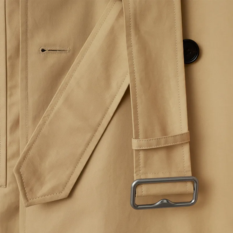 Burberry Cotton Waterproof Trench Coat-7