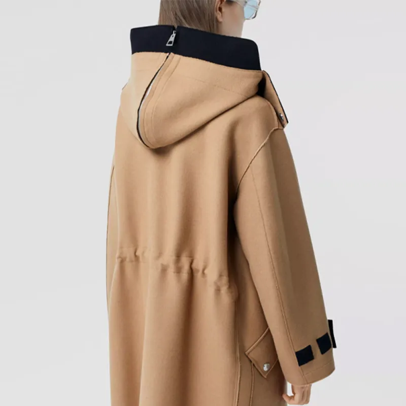 Burberry Coats Women's Orange-5