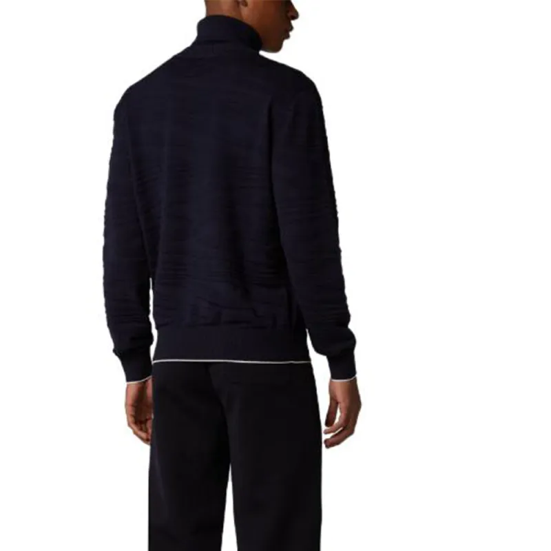 MISSONI Graphic Printed Roll Neck Knitted Jumper-4