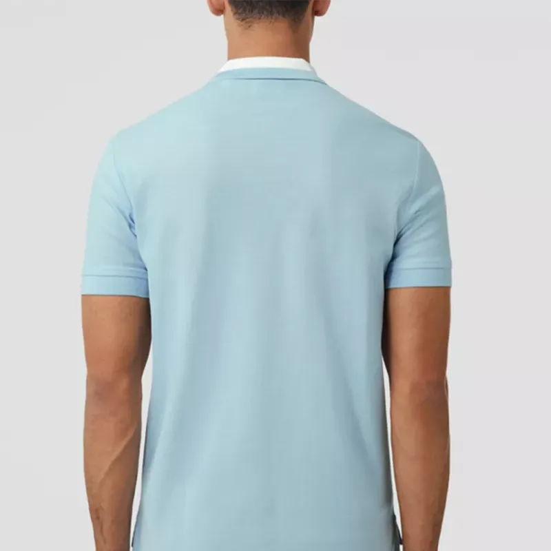 Burberry SS22 Polo Shirt Men's Light Blue-5