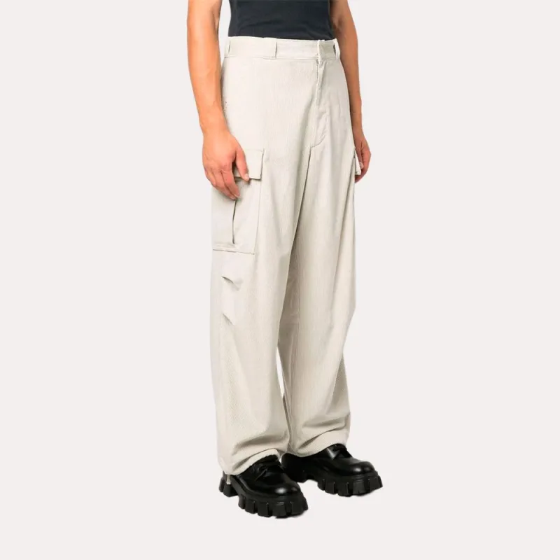 PRADA Cargo Pants Men Ecru-5