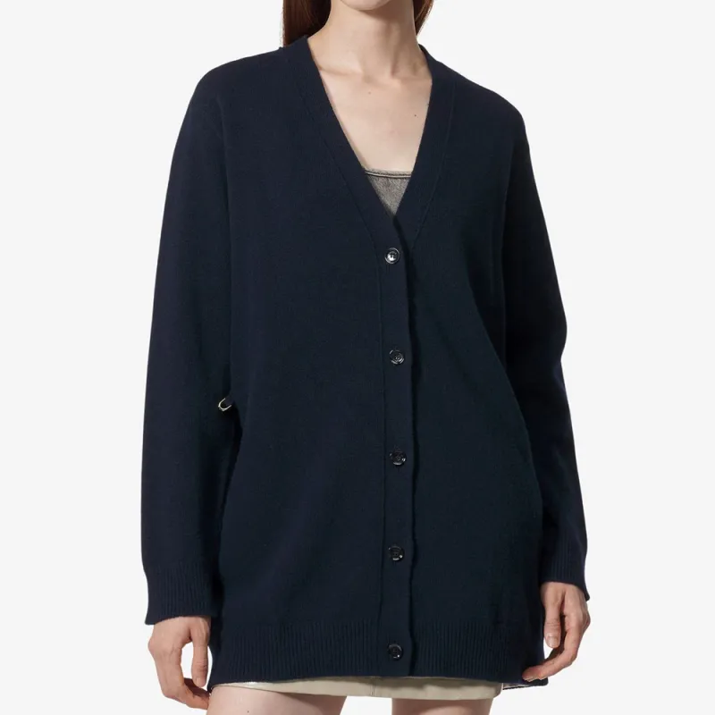 Valentino VLogo Signature V Neck Cardigan-3
