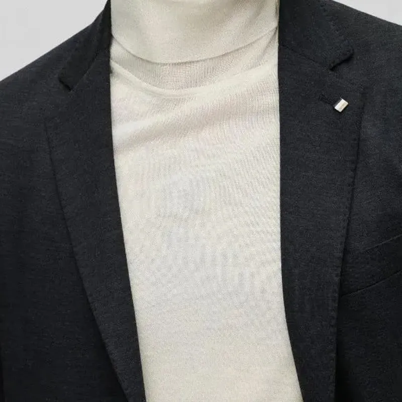 HUGO BOSS FW23 Business Suit Coat Men's Dark Blue-5