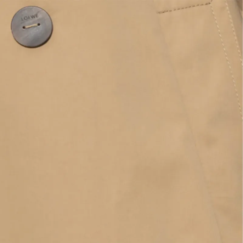 LOEWE Trench Coat Women's Light Brown-5