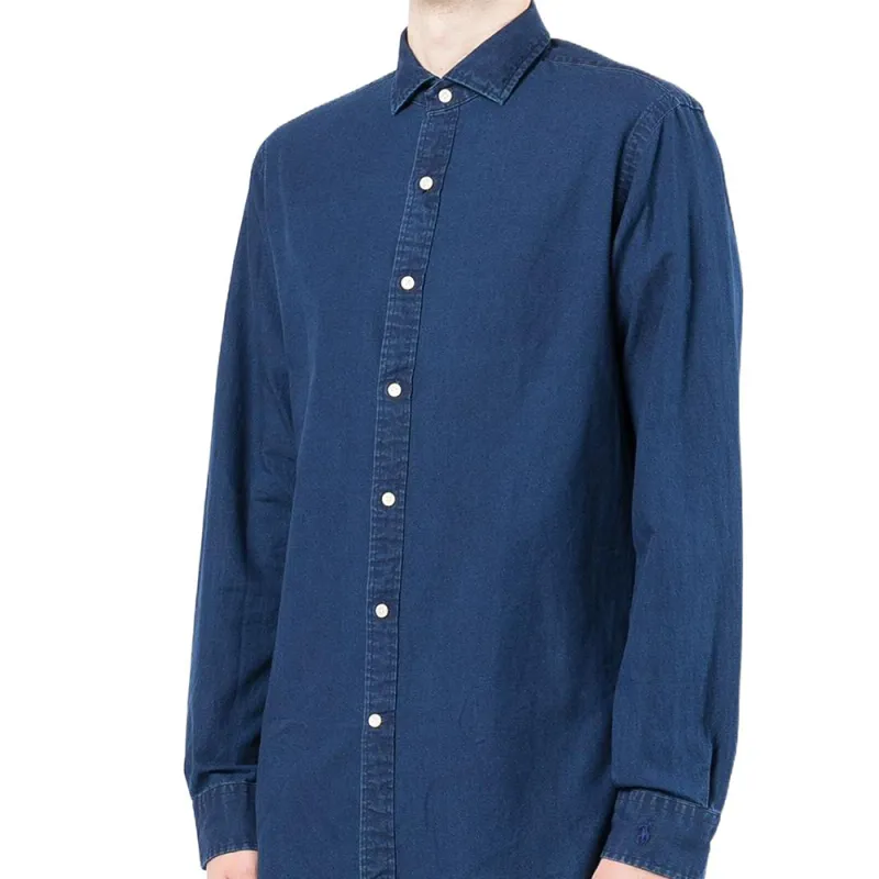 Polo Ralph Lauren SS22 Shirt Men's Blue-4