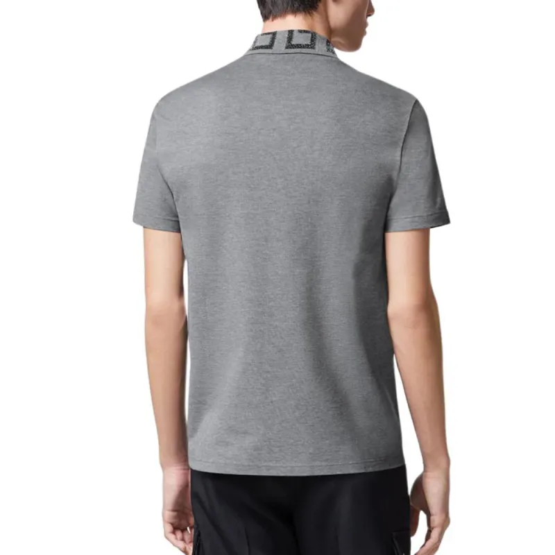 VERSACE SS23 Polo Shirt Men's Dark Gray-3