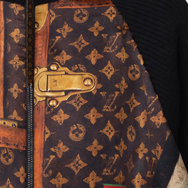 LOUIS VUITTON Lv Trunk Zip Up Jacket-4