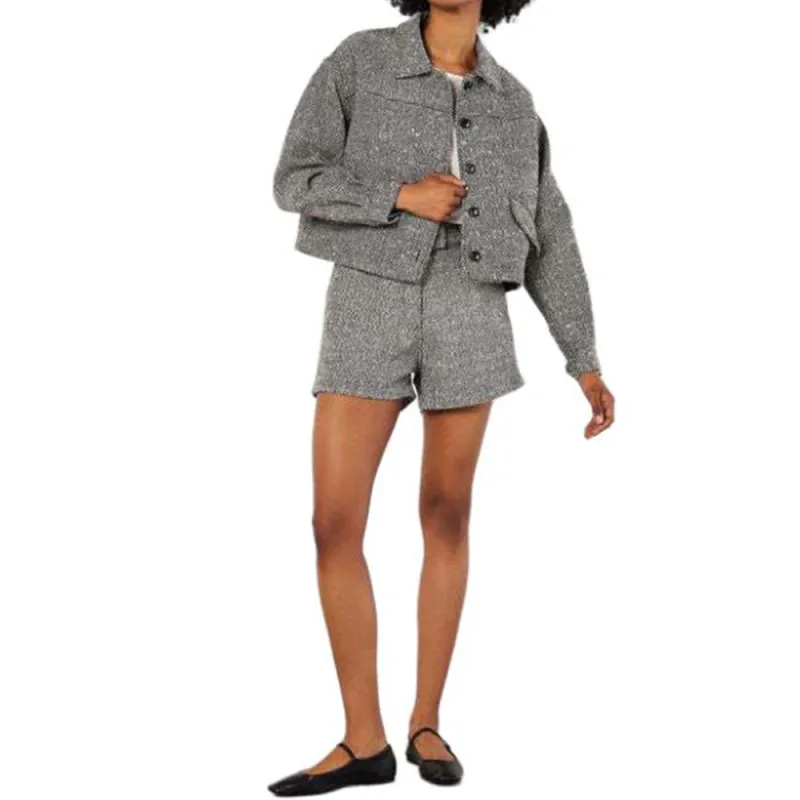 GUCCI Casual Shorts Women's Gray-1