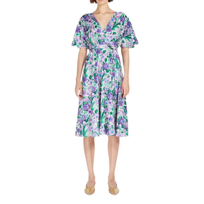 WEEKEND MaxMara Short Sleeved Dress Women's Multicolor-2