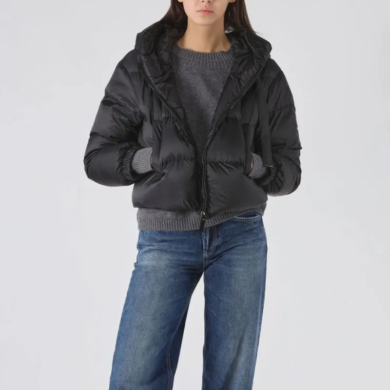 MaxMara Seie Zip Up Drawstring Jacket-3