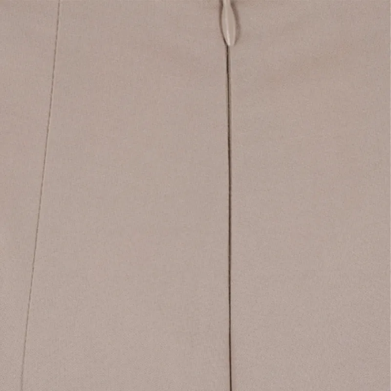 Chloe Casual Long Skirt Women's Khaki-5