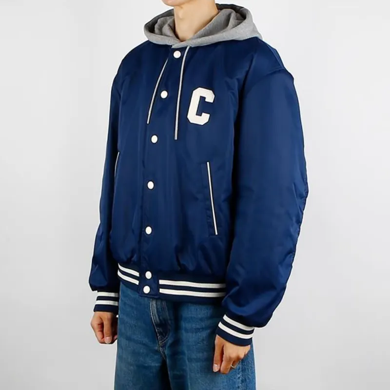 CELINE Oversized Hooded Teddy Jacket In Nylon-3
