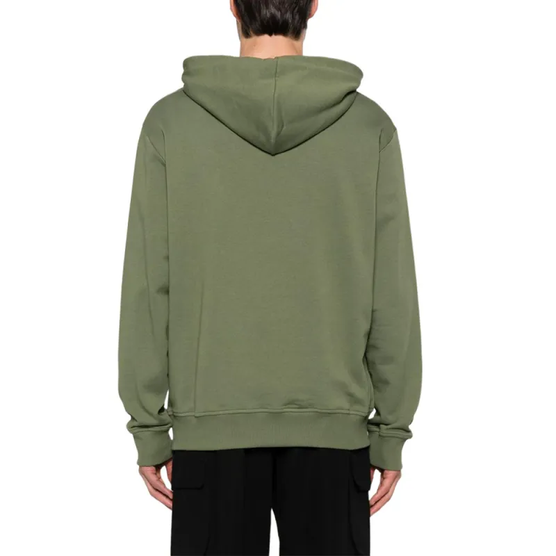BALMAIN Logo Printed Drawstring Hoodie-4