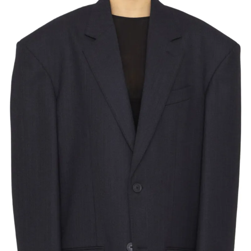 Balenciaga SS23 Jackets Coats Women's Black-4