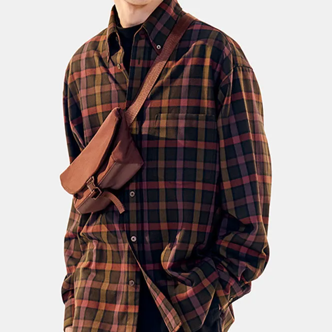 UNIQLO FW23 U Series Shirt Men's Dark Brown-2