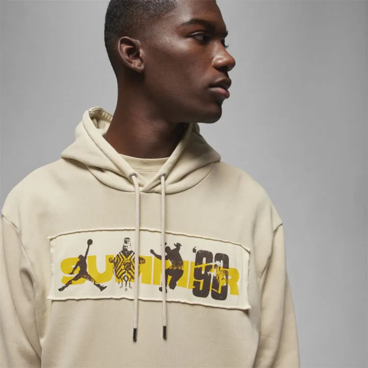 Jordan Jordan X UNION Sweatshirt Asia Version Men's Khaki-4