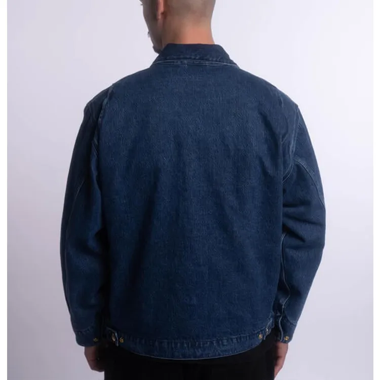 Carhartt WIP Denim Jackets Unisex Blue-3