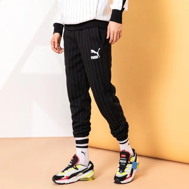 PUMA Casual Pants Winter Men's Black-2