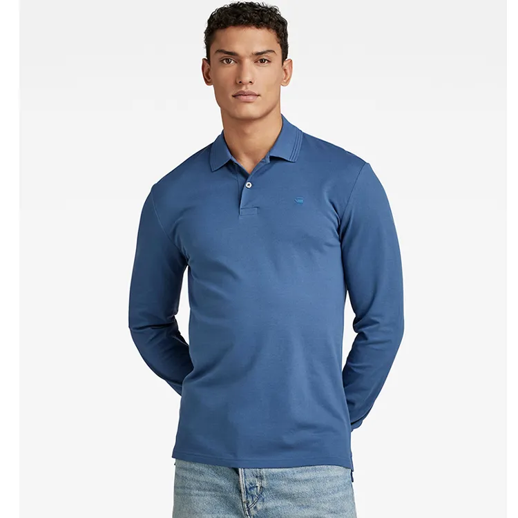 G STAR RAW Polo Shirts Men Blue-4