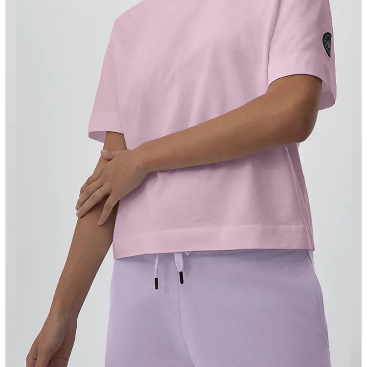 Canada Goose Broadview Series T Shirt Women's Pink-3