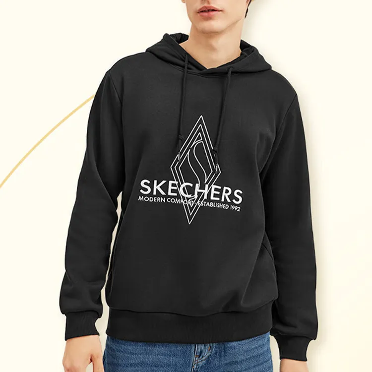 Skechers Diamond Series Sweatshirts Unisex Carbon Black/0018-2