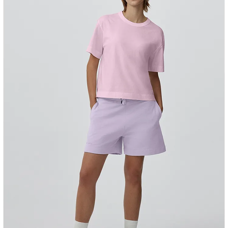Canada Goose Broadview Series T Shirt Women's Pink-4