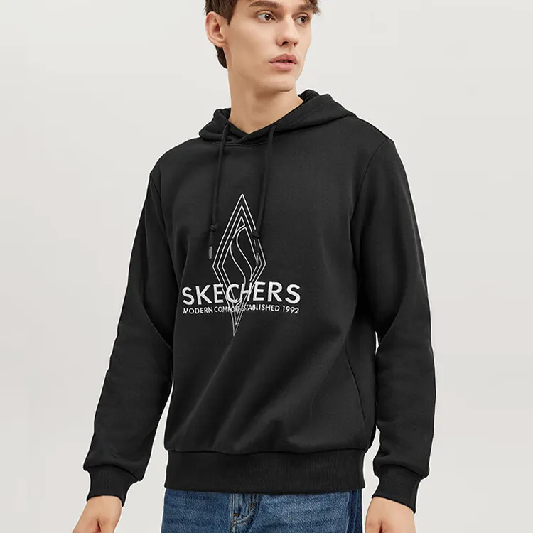 Skechers Diamond Series Sweatshirts Unisex Carbon Black/0018-4