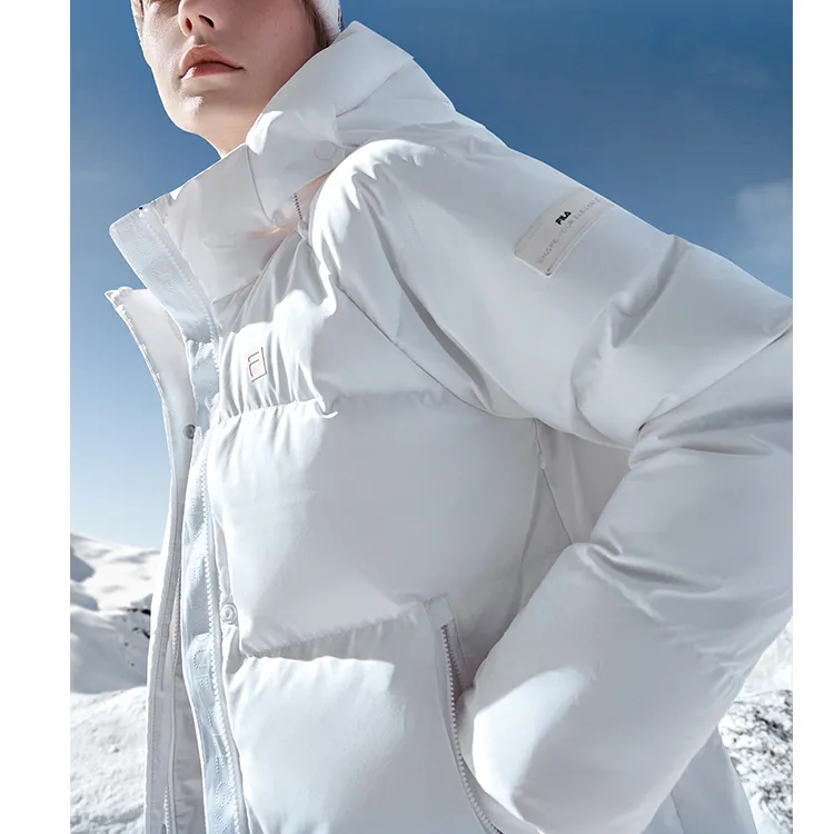 FILA Down Jacket Women's Jade White-2