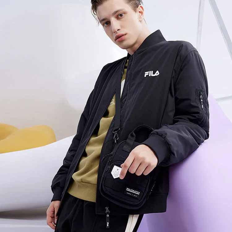 FILA Puffer Jackets Men Jet Black-3