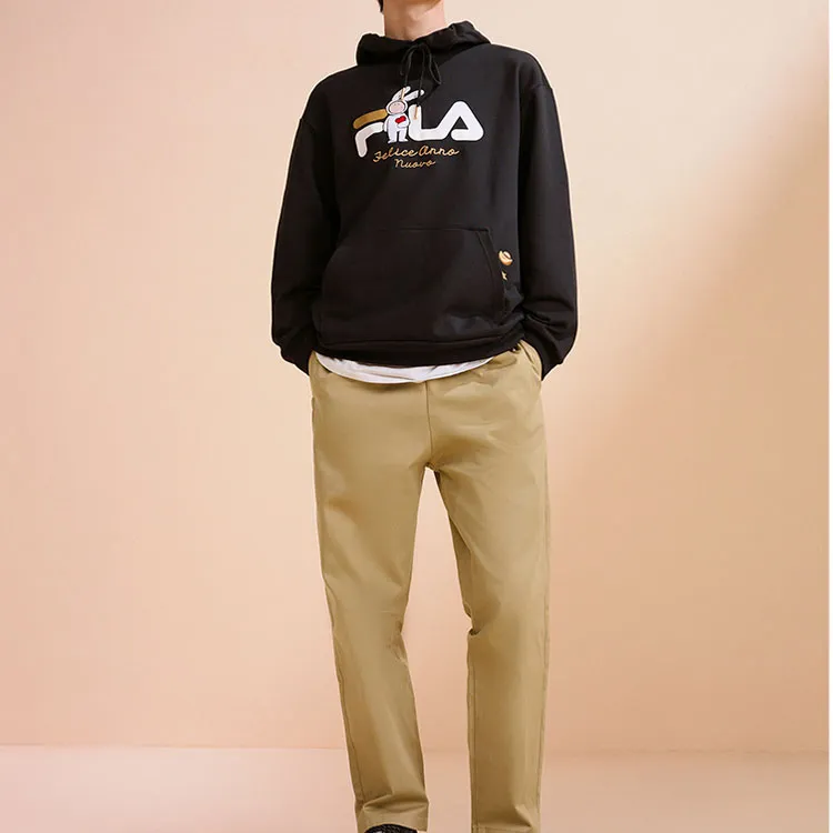 FILA CNY X Buer Rabbit Sweatshirt Unisex Jet Black-5