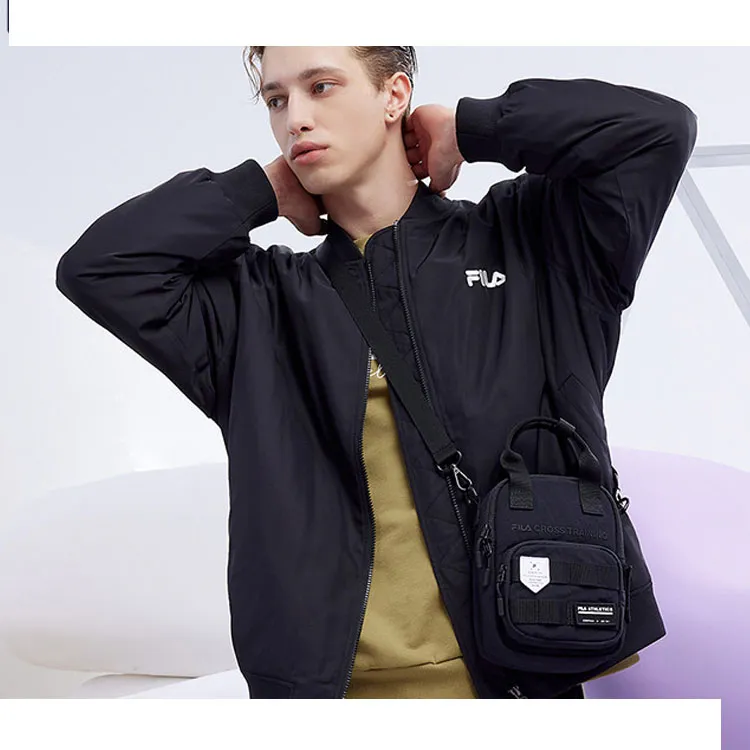 FILA Puffer Jackets Men Jet Black-4