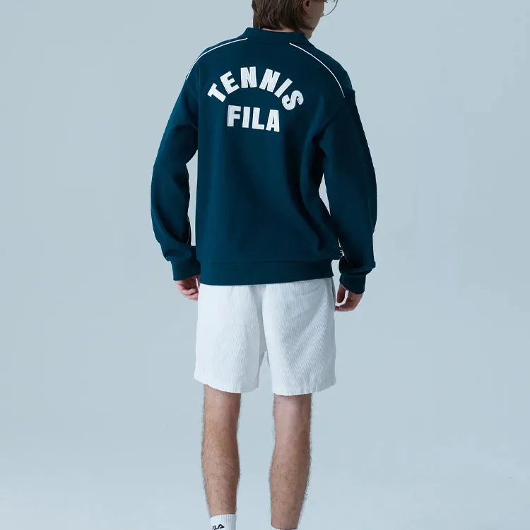 FILA Sweatshirts Unisex Green-5